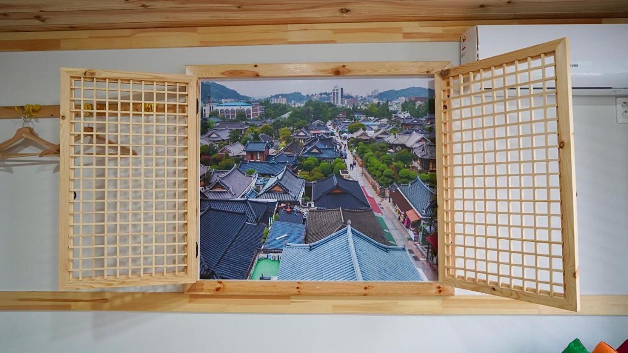 The Jeongga Vandrerhjem Jeonju Eksteriør bilde